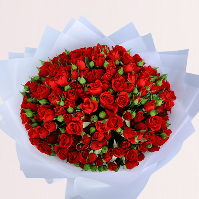 Captivating Red Bouquet - Image 2