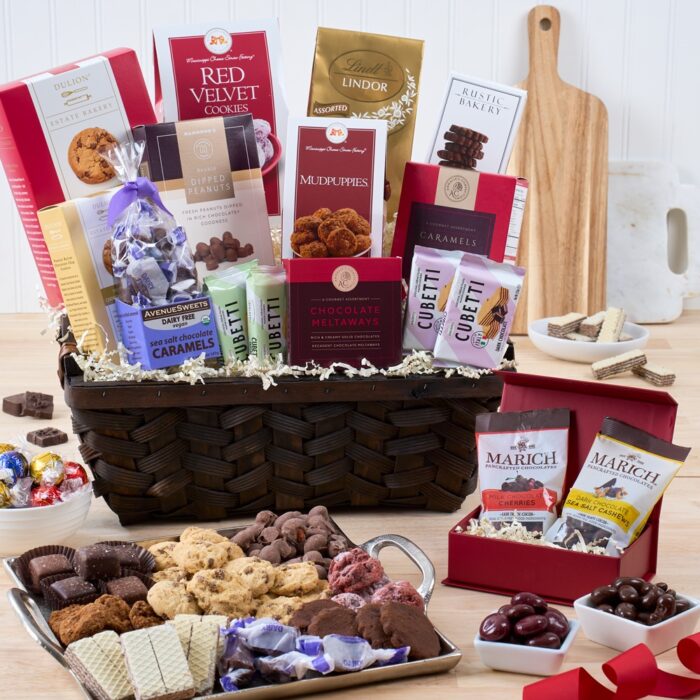 Chocolates for Valentine's Day Gift Basket