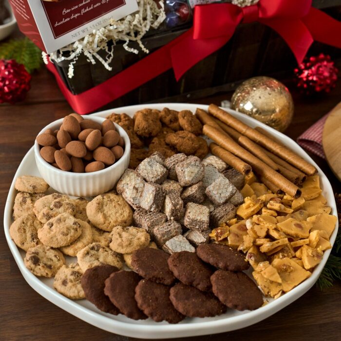 Christmas Chocolates Gift Basket - Deluxe - Image 2
