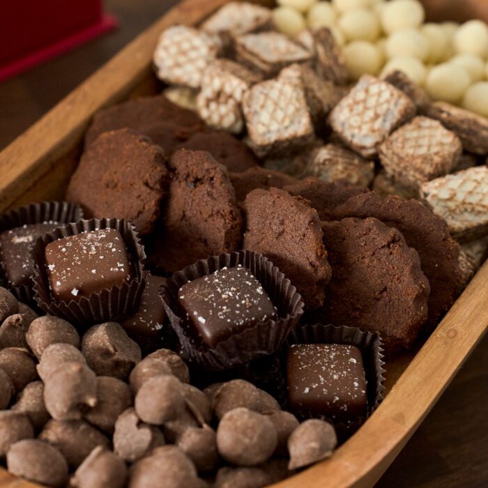 Curated Red Wine and Chocolate Gift Box - Image 3