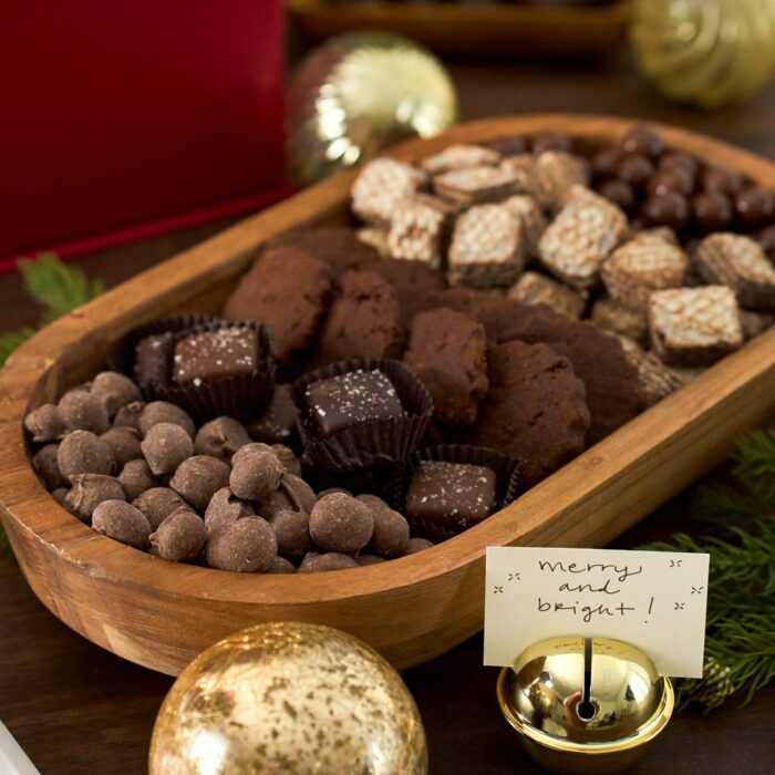 Holiday Curated Red Wine & Chocolate Gift Box - Image 3