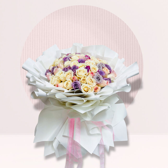 Hearts Entwined Rose Bouquet