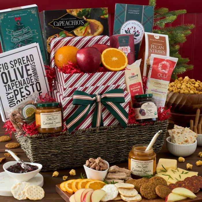 Premium Christmas Fruit Basket